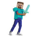Minecraft Steve Pop Out Child Costume