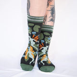 Fanciful Fairies Adult Crew Socks One Size Fits Most By FootClothes