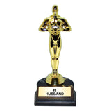#1 Husband Trophy – 7 Inches