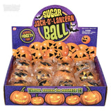 2.4" Sparkle Jack-O-Lantern Sugar Squish