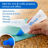 Clear Glue 2.7 oz, 2 Pack By Bazic Products