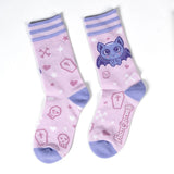 Widdle Bat Guy Adult Crew Socks One Size Fits Most By FootClothes