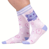 Widdle Bat Guy Adult Crew Socks One Size Fits Most By FootClothes