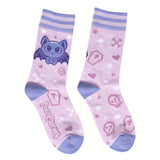 Widdle Bat Guy Adult Crew Socks One Size Fits Most By FootClothes