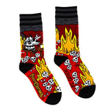 This Is Brutal Adult Crew Socks One Size Fits Most By FootClothes
