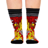 This Is Brutal Adult Crew Socks One Size Fits Most By FootClothes