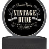 Vintage Dude Table Centerpiece