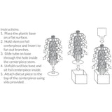 Basketball Cascade Table Centerpiece