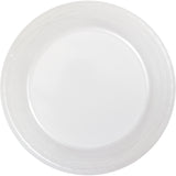 Clear Premium Plastic Luncheon Plates By Creative Converting