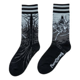 Death On A Pale Horse Adult Crew Socks One Size Fits Most By FootClothes