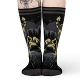 Dance On The Sabbath Adult Crew Socks One Size Fits Most By FootClothes