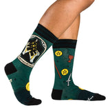 The Magician Tarot Card Adult Crew Sock One Size Fits Most By FootClothes