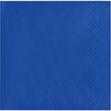 Cobalt Blue 3-Ply Paper Luncheon Napkins By Creative Converting
