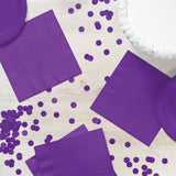 Amethyst Purple 3-Ply Paper Luncheon Napkins By Creative Converting