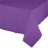 Amethyst Tissue/Plastic Tablecover By Creative Converting