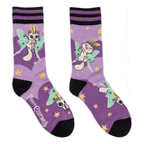 Kitty Moth Adult Crew Socks One Size Fits Most By FootClothes