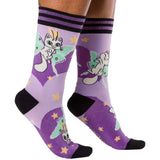 Kitty Moth Adult Crew Socks One Size Fits Most By FootClothes