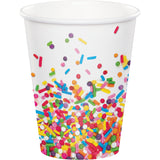 Sprinkles Hot/Cold 9 Oz Paper Cups By Creative Converting