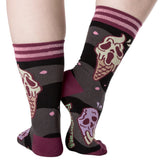 Ice Scream Adult Crew Socks One Size Fits Most By FootClothes