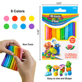 Modeling Clay Primary Colors, 8 Sticks by Bazic Products