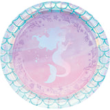 Mermaid Shine 7' Luncheon Paper Plates