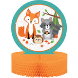 Wild One Woodland Animal Honeycomb Centerpiece By Creative Converting