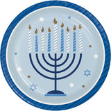 Hanukkah Celebration Luncheon Plates By Creative Converting