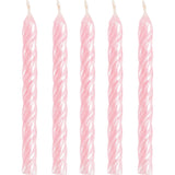 Iridescent Spiral Candles, 24 Count By Creative Converting