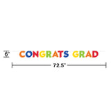 Rainbow Grad Shaped Banner