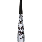 New Year's Gold and Silver Foil Horns By Creative Converting