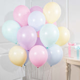 12" Pastel Colors Latex Balloons, 15 Count By Creative Converting