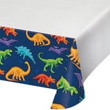 Dino Dig Plastic 88" X 44" Table Cover
