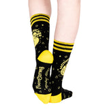 Mother Ducker Adult Crew Socks One Size Fits Most By FootClothes