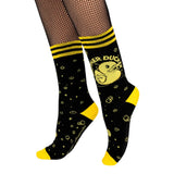 Mother Ducker Adult Crew Socks One Size Fits Most By FootClothes