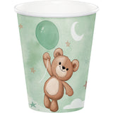 🧸 Teddy Bear 9 oz Paper Cups