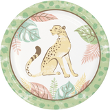 Safari Baby 7" Luncheon Paper Plates