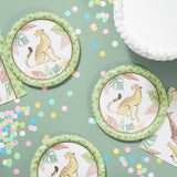 Safari Baby 7" Luncheon Paper Plates