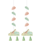 🦒 Safari Baby Hanging Cutouts