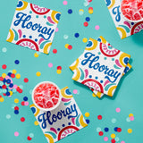 Birthday Swirls Beverage Napkins By Creative Converting