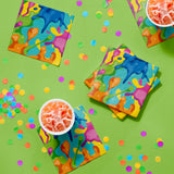 Splatter lunch Napkins By Creative Converting