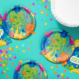 Splatter 7-inch Lunch Plates By Creative Converting