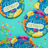 Spatter 9-inch Dinner Plates By Creative Converting