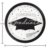 School Spirit White 7" Luncheon Plates