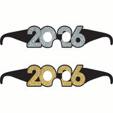 2026 New Year's Favor Glasses, 6 Count By Creative Converting