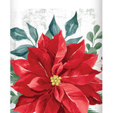 🎄 Festive Floral Christmas Table Cover by Creative Converting (Poinsettia Christmas Collection)