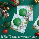 🎄 CLASSICAL CHRISTMAS 2-Ply Beverage Napkins – 16 Count
