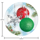 🎄 CLASSICAL CHRISTMAS 9-Inch Dinner Plates – 8 Count