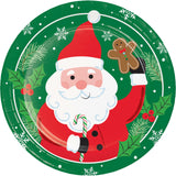 ⭐ Christmas Cheer 9-Inch Luncheon Plates – 8 Count
