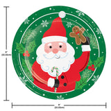⭐ Christmas Cheer 9-Inch Luncheon Plates – 8 Count