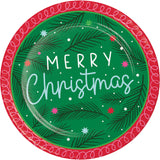 Merry Christmas Luncheon Plates By Creative Converting